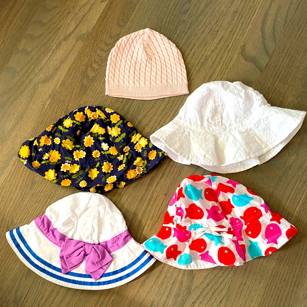 SOLDBaby hat bundle lot! 5 hats
